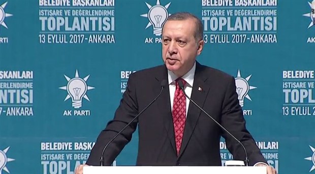 Erdoğan dan heykeline tepki